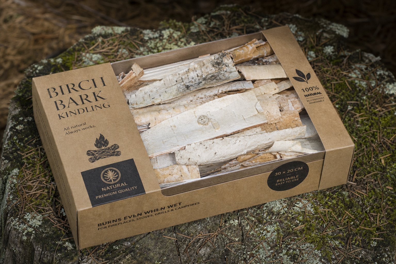 Береста для розжига в Самаре